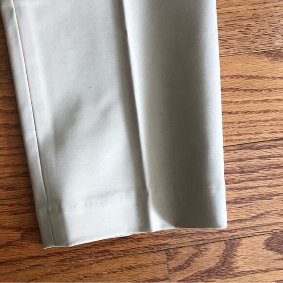 J.McLAUGHLIN Khaki Pippa Cotton Pant Straight Leg Cropped Women’s Size 12 NWT - Picture 6 of 9